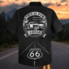 Maxcorners Personalized Route 66 100 Years Classic Car Hawaiian Shirt