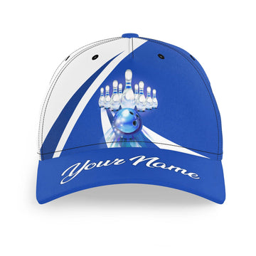 Max Corners Custom Name Bowling Hat Personalized Bowling Cap 3D Bowling Cap For Team League Customized Name 3D Darts Polo Shirt For Men