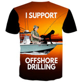 MAXCORNERS I SUPPORT OFFSHORE DRILLING SHIRT