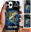 Maxcorners Fishing Phone Case Anchor Lightning Wave Rings Custom Name Phone Case