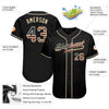 Maxcorners Custom Red Royal-Black 3D American Flag Fashion Premium Baseball Jerseys LM0210