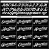 Maxcorners Custom Black White-Red Authentic Sleeveless Baseball Jersey LM2605