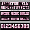 Maxcorners Custom Black White-Pink Authentic Football Jersey LM2605