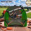 Maxcorners Green Pull Labrador Shooter Trap Shooting Personalized Name 3D Cap