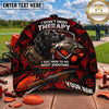 Maxcorners I Don’t Need Therapy Labrador Skeet Shooter Trap Shooting Personalized Name 3D Cap