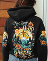 Maxcorners Not All Who Wander Are Lost Compass All Over Print LM2101