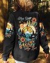 Maxcorners Not All Who Wander Are Lost Compass All Over Print LM2101