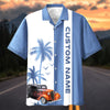 Maxcorners This Is How I Roll Hot Rod Hawaiian Shirt - Custom Photo Classic Car Shirt - Personalized Name Car Hawaiian Shirt