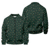 Maxcorners Dark Stout Beer St Patrick's Day Green Shamrock Golf Shirt, Polo Shirts For Men, Golf Shirts For Men