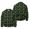 Maxcorners Three Leaf Clover Golf And Beer St Patrick's Day Black Golf Shirt, Fun Golf Shirts For Men, Polo Shirts For Men