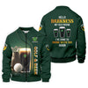 Maxcorners Hello Darkness My Old Friend Golf And Beer St Patrick's Day Green Golf Tops For Men, Golf Shirts For Men