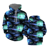 Maxcorners Bowling Galaxy The Universe 3D Shirt