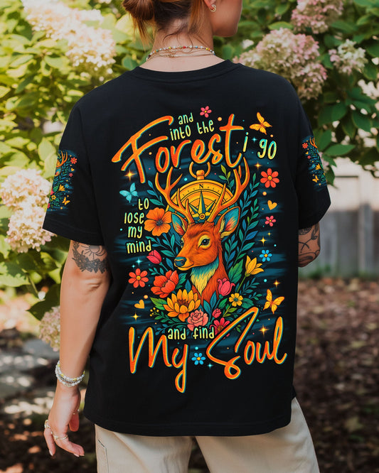 Maxcorners And Into The Forest I Go Deer All Over Print LM1501