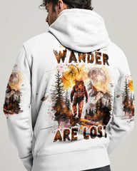 Maxcorners Not All Who Wander Are Lost Bigfoot Compass All Over Print LM2101