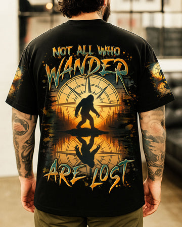 Maxcorners Not All Who Wander Are Lost All Over Print LM1501