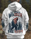 Maxcorners Not All Who Wander Are Lost Bigfoot All Over Print LM1601