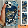 Maxcorners Vintage Lure Design Custom Name Fishing Phone Case