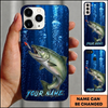 Maxcorners Underwater Bubble Custom Name Fishing Phone Case