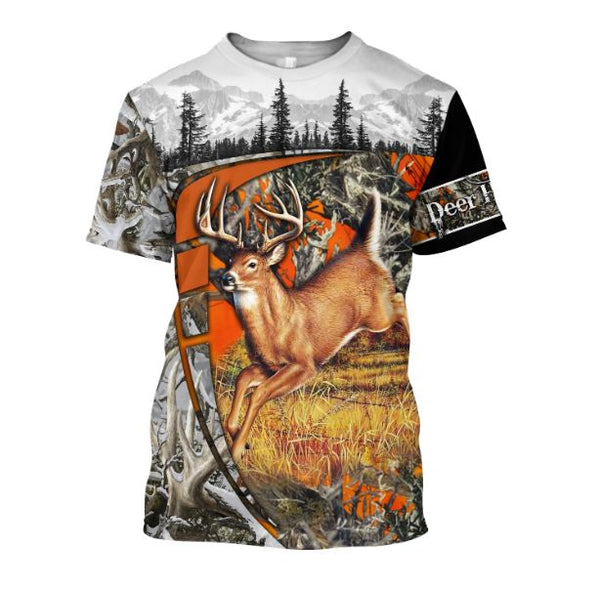 Max Corner Deer Hunter 3D All Over Printed Shirts Gift For Hunter