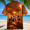Maxcorners I Am A Simple Man, Like Hot Rods And Believe In Jesus Hawaiian Shirt
