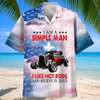 Maxcorners I Like Hot Rods And Believe In Jesus Hawaiian Shirt