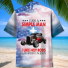 Maxcorners I Like Hot Rods And Believe In Jesus Hawaiian Shirt