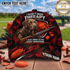 Maxcorners I Don’t Need Therapy Labrador Skeet Shooter Trap Shooting Personalized Name 3D Cap