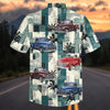 Maxcorners Personalized Car Chevy 3100 Car Truck Tropical Patchwork Hawaiian Shirt