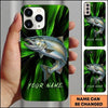Maxcorners Fishing Phone Case Energy Beam Design Custom Name Phone Case