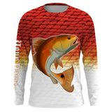 Maxcorners Redfish Customize Name 3D Shirts