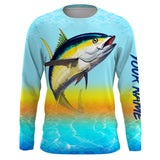 Maxcorners Tuna Fishing Customize Name 3D Shirts