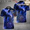 Maxcorners Darts Fire Phoenix Dartboard Flame Design Multicolor Customized Name, Team Name 3D Shirts