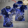 Maxcorners Darts Shirt Eagle Dartboard Lightning Design, Multicolor Customized Name, Team Name 3D Shirts