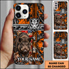 Maxcorners Hunting American Flag Sunset Forest 3D Phone Case
