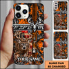 Maxcorners Hunting American Flag Sunset Forest 3D Phone Case
