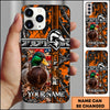 Maxcorners Hunting American Flag Sunset Forest 3D Phone Case