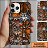 Maxcorners Hunting American Flag Sunset Forest 3D Phone Case