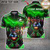 Maxcorners Bowling Crown Bowling Ball Character Lightning Design Multicolor Customized Name, Team Name 3D Shirts