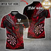 Maxcorners Darts Mythical Dragon Dart Champion Multicolor Customized Name, Team Name 3D Shirts