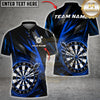 Maxcorners Darts Dynamic Energy Burst Multicolor Customized Name, Team Name 3D Shirts