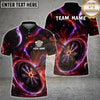 Maxcorners Darts Galaxy Dartboard Bullseye Multicolor Customized Name, Team Name 3D Shirts