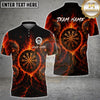 Maxcorners Darts Skull Dartboard Multicolor Customized Name, Team Name 3D Shirts