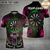 Maxcorners Darts Crazy Skull Dartboard Multicolor Customized Name, Team Name 3D Shirts