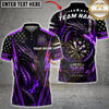 Maxcorners Darts Patriotic Dragon Dart Player Multicolor Customized Name, Team Name 3D Shirts