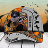 Maxcorners Dog Hunter Camo Pattern 3D Multicolor Personalized Cap