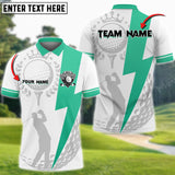 Max Corner Customized Name Flash Golf Multicolor Sport Jersey Pattern Custom 3D Polo Shirt