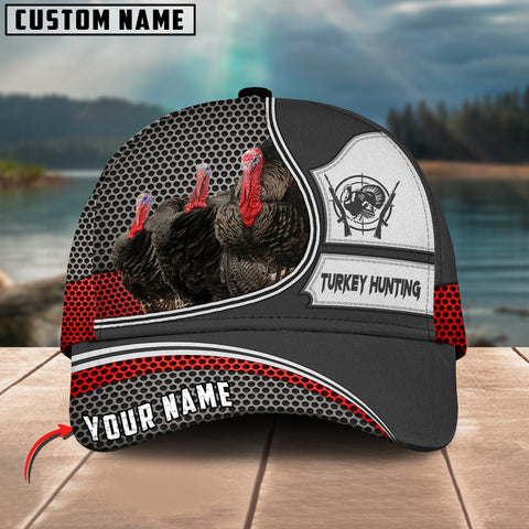 Maxcorners Ultimate Wild Turkey Hunting Multicolor Personalized Name 3D Cap