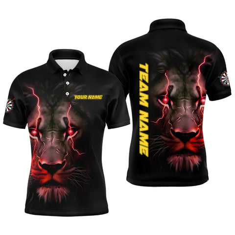 Max Corner Red Lion Lightning Dart Jerseys Custom Name And Team Shirt For Thomas