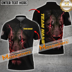 Max Corner Red Lion Lightning Dart Jerseys Custom Name And Team Shirt For Thomas