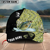 Maxcorners Personalized Crappie Fishing Classic 3D Cap